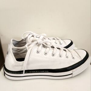 Moncler + Fragment + Converse Chuck 70 White Canvas Sneakers Men Sz.6 Worn Once!
